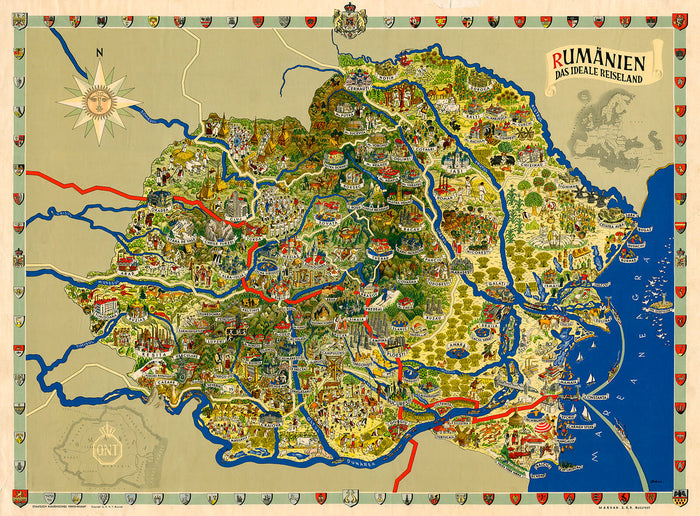 Great Romania Map